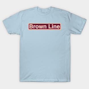 Brown Line T-Shirt